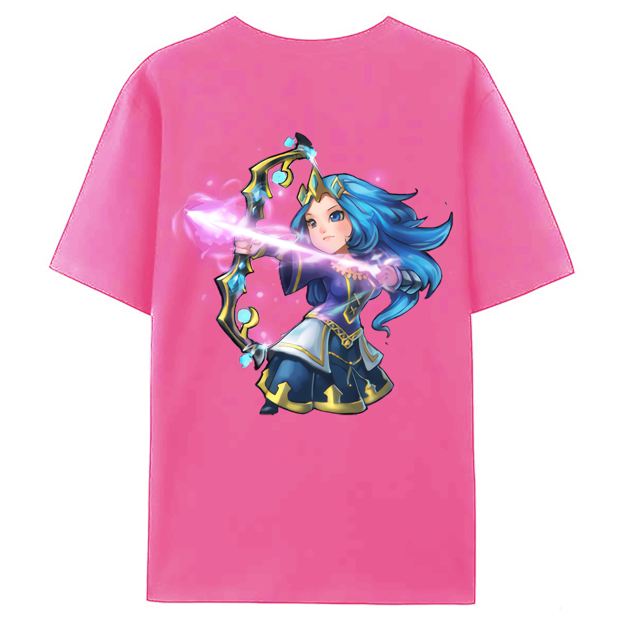 （画像用） リーグ・オブ・レジェンド League of Legends LOL レディース半袖Tシャツ(バックプリント)